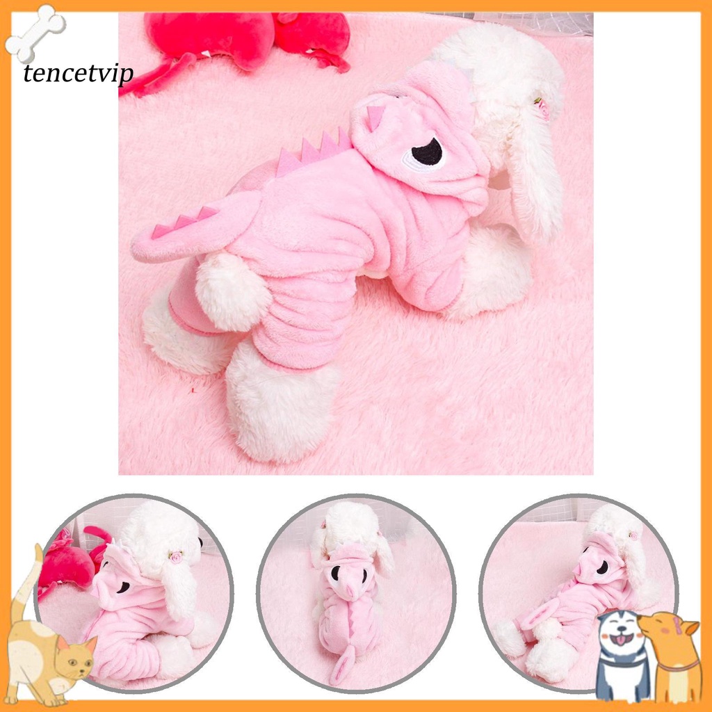 Áo hoodie siêu mềm kiểu 4 chân xinh xắn thời trang mùa đông cho thú cưng