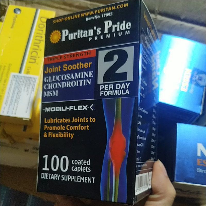 [ Sale off 45%] Viên uống Glucosamine 1500mg Mỹ - Puritan lọ 100viên ( nhập khẩu chính hãng 100% ) Bác sĩ khuyên dùng | Thế Giới Skin Care