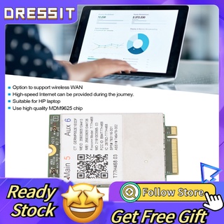 [Dressit]Card mạng không dây cho mô đun máy tính xách tay Hp Lt4211 4g Lte Wwan 793116-001 T77H468 M.2