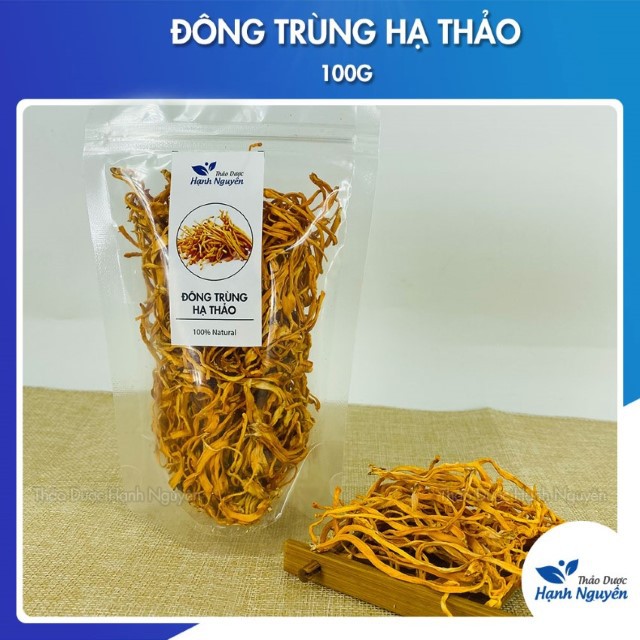 Đông Trùng Hạ Thảo 100g (Hàng thơm, vàng, đẹp)