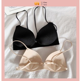 Áo bra hot mảnh đệm tim , bra đuc su cai sau áo lot quai mảnh siêu đẹp AL014 One Store