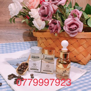 Combo kem face thanh mây và serum vitamin hd mẫu mới 2021