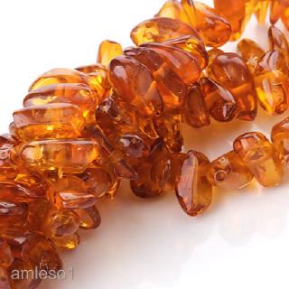 [Amleso1] 16 inch 7x13mm Hổ Phách Tổng Hợp Không Đều Chip Đá Quý Rời Hạt