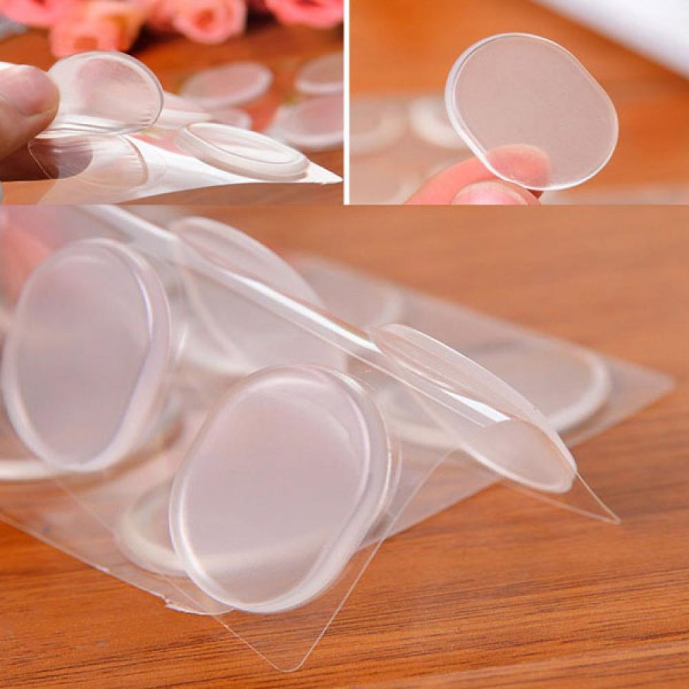 Bộ 6 Miếng Silicone Tròn Lót Gót Giày Cao Gót Tiện Dụng