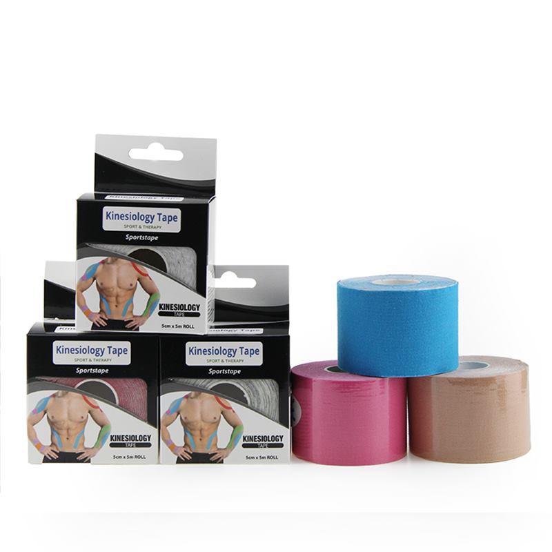 Băng Dán Cơ Hỗ Trợ Thể Thao KINESOLOGY TAPE- Băng Cuốn Thể Thao Chuyên Dụng