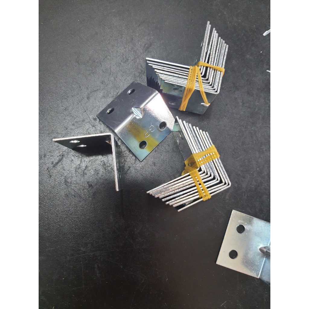 Bát giá đỡ, Ke góc vuông chữ L và thanh thẳng bản rộng 1cm, 1,5cm, 2cm