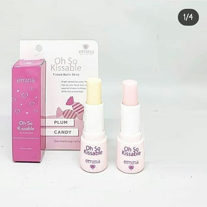 (hàng Mới Về) Son Dưỡng Môi Emina Oh So Kissable | BigBuy360 - bigbuy360.vn