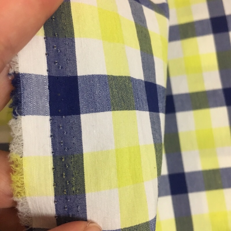 Vải thô poly chun kẻ