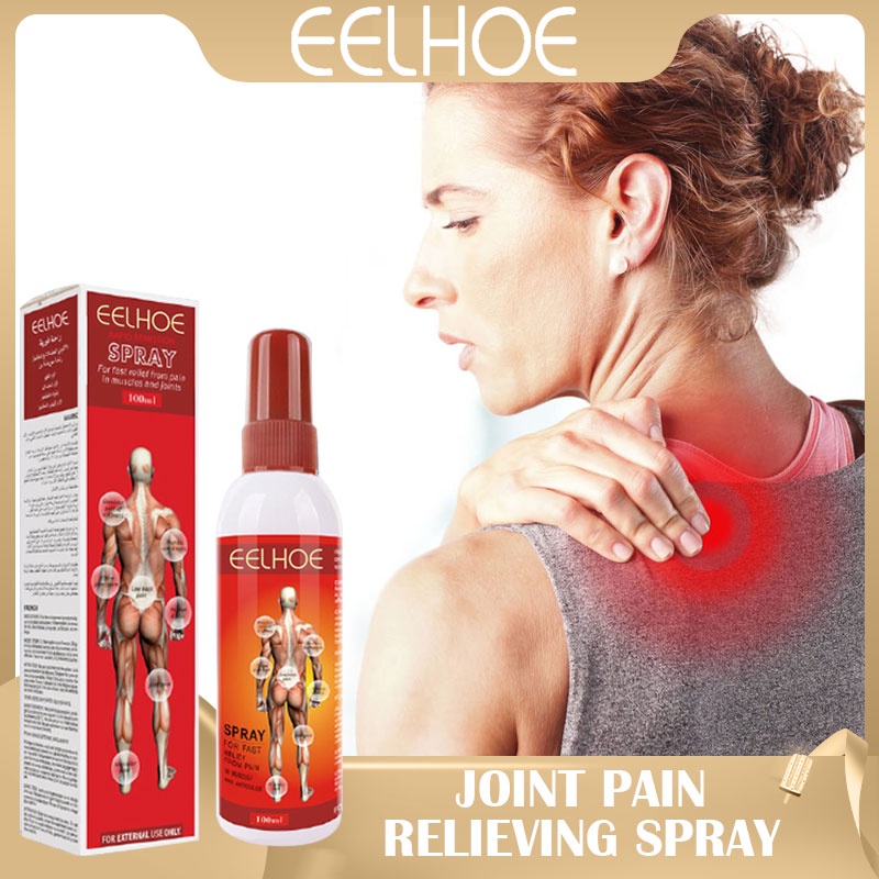 Thuốc Xịt Thảo Dược Trung Hoa Trị Đau Khớp/Vùng Cổ/Vùng Khớp/Chân/Cẳng Chân Và Xương Khớp Giảm Đau 100ml