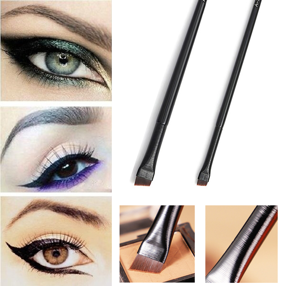 [Hàng mới về] Cọ Trang Điểm Lông Mày Chuyên Nghiệp Thiết Kế Đầu Dẹt Mềm Mại Tiện Dụng