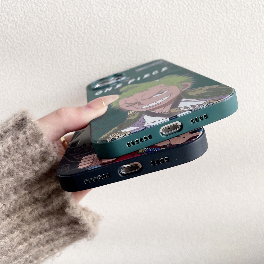 Ốp Điện Thoại Họa Tiết One Piece ZORO LUFFY Dành Cho for iPhone13Pro for iPhone12Pro XS for iPhone11 12Promax for iPhone12