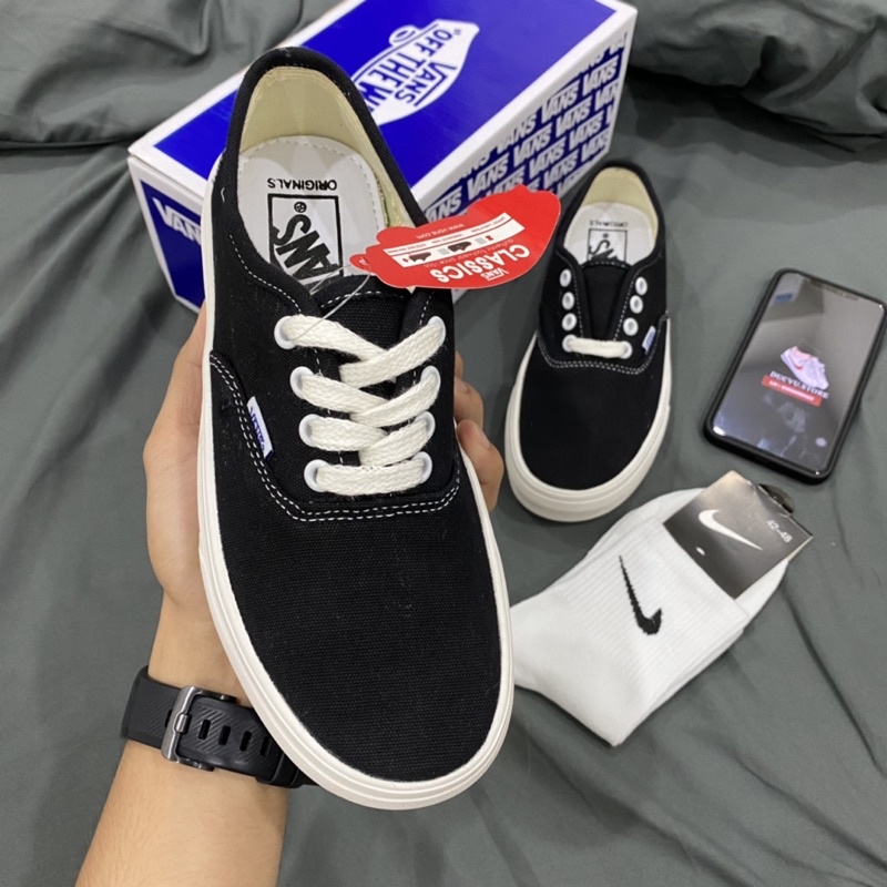 Giầy van.s clsic đen chất lượng 1:1 ( full box + free ship )