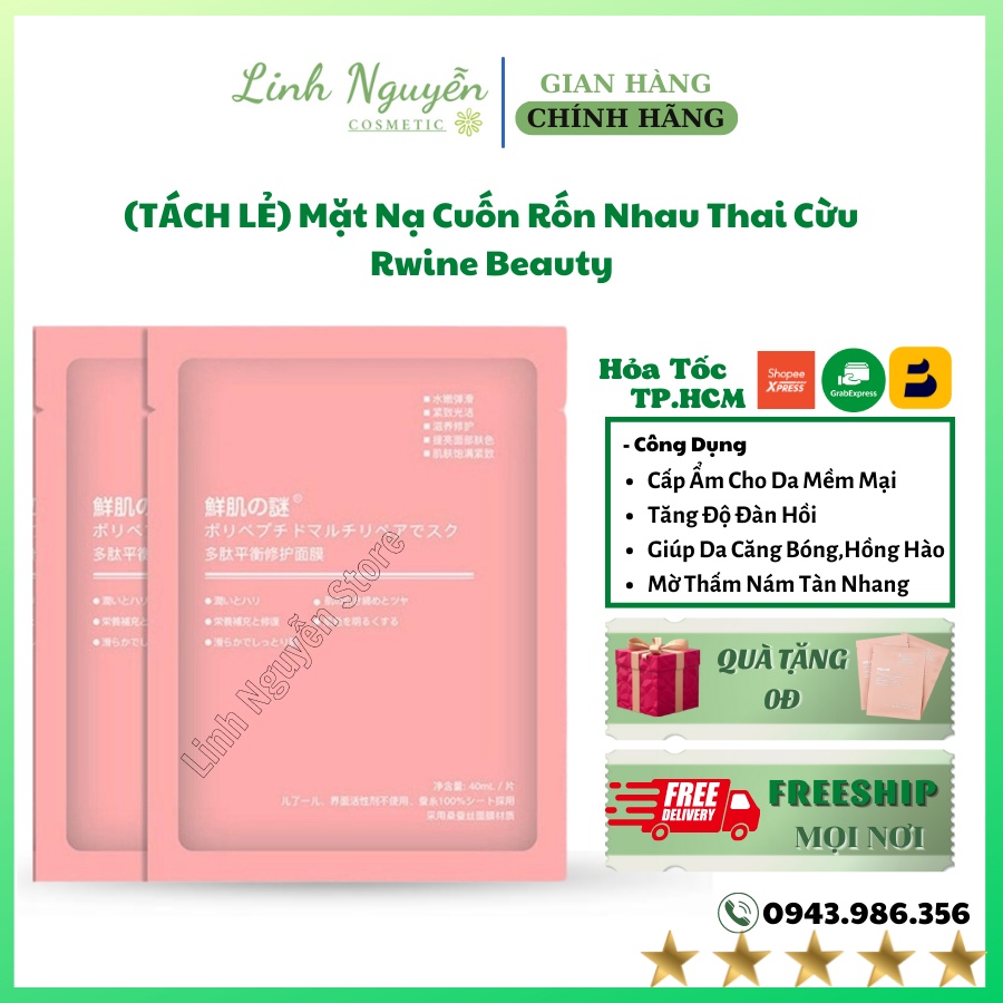 Mặt Nạ Cuốn Rốn Nhau Thai Cừu Rwine Beauty