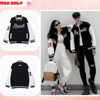 Áo khoác bomber nam nữ, áo bomber bmoody chất dày dặn hàng đẹp MAX ONLY