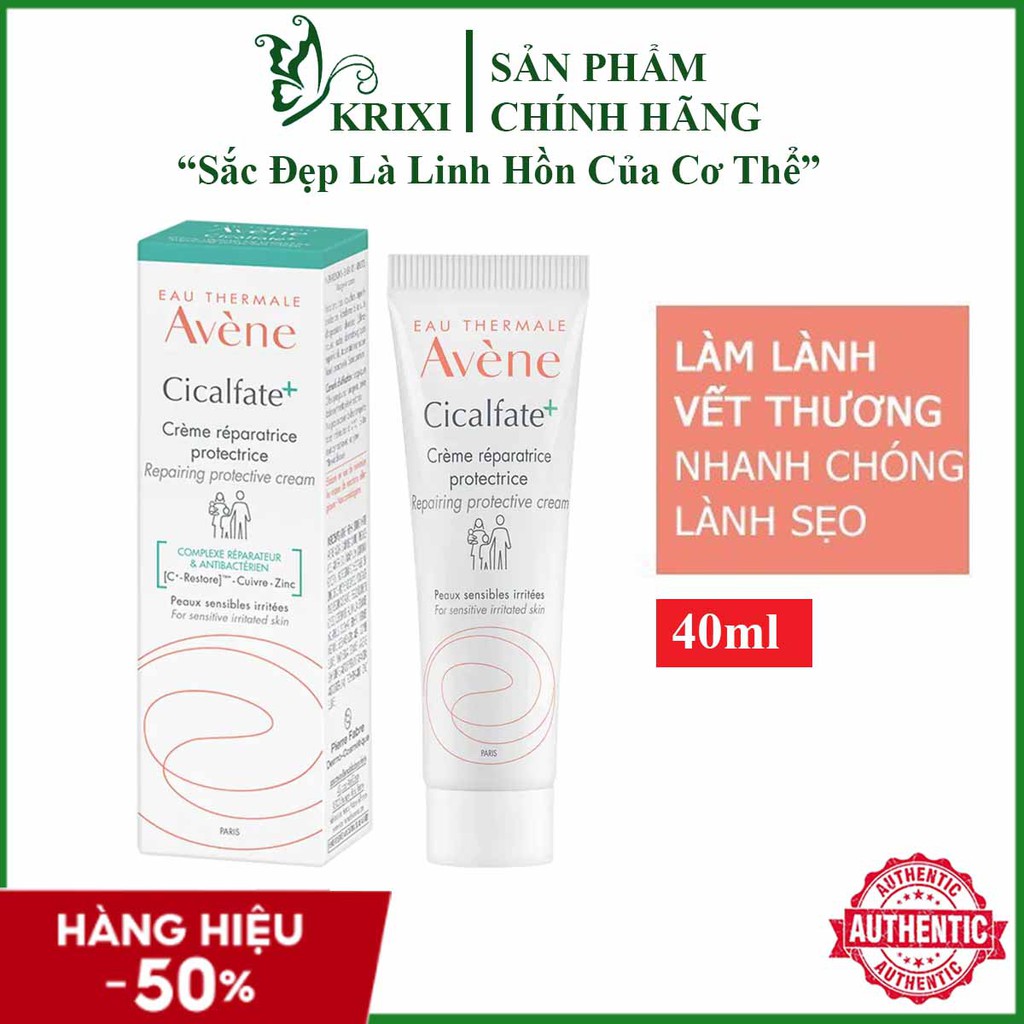 Kem Avene Cicalfate phục hồi, lành s.ẹ.o và cấp ẩm cho da 40ml