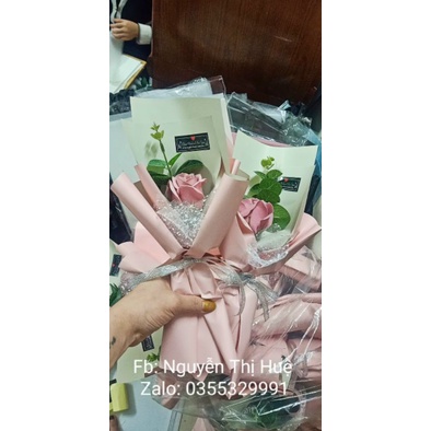 SỈ 50 BÓ 1 BÔNG SÁP THƠM ĐỦ MÀU