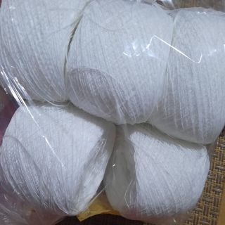 Sợi cotton pha màu trắng sữa