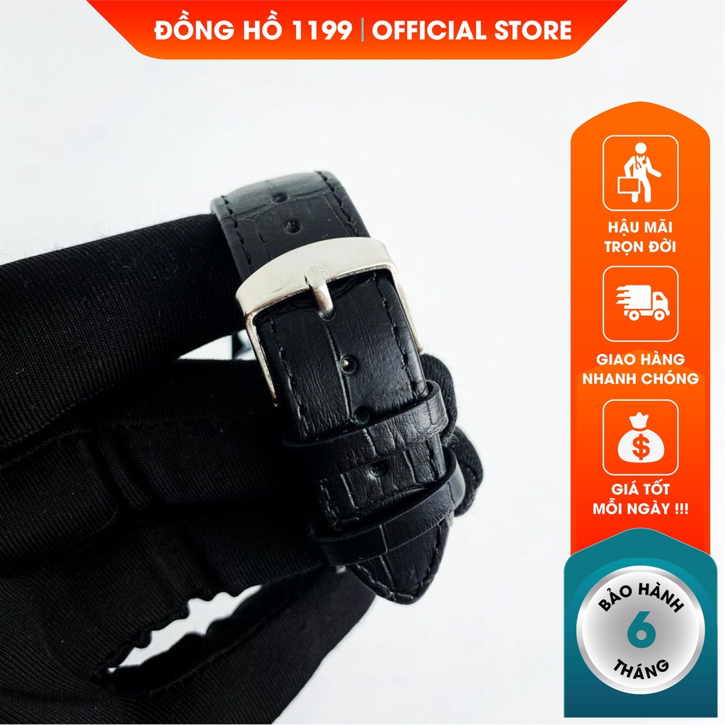 [QUÀ TẶNG]  Đồng hồ nam - Đồng Hồ Nam Dây Da 40mm Fom Size Chuẩn Chống Nước Chống Xước Tốt 9911.HN - 1199 Watches | BigBuy360 - bigbuy360.vn