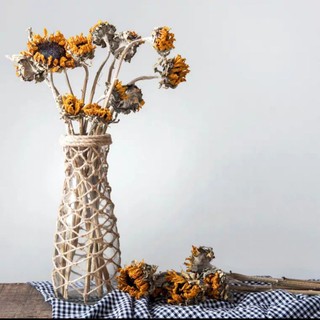 [FSSMAY08] Lọ hoa, bình bông trang trí đan dây decor