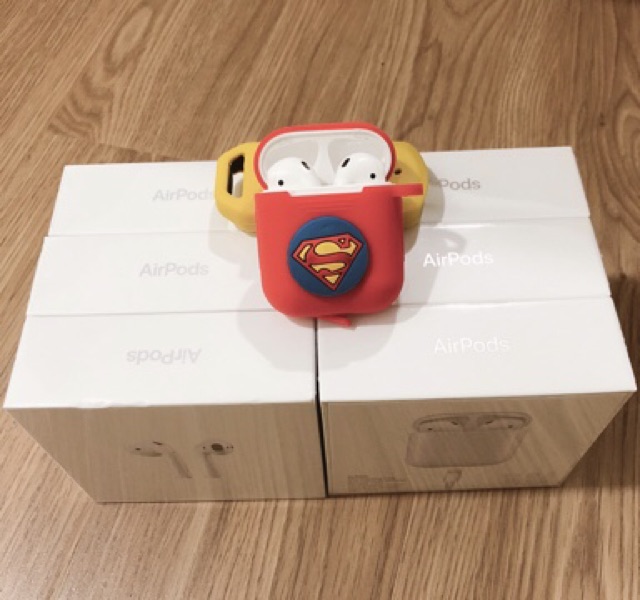 Tai Nghe AirPods 2 bản sạc dây chính hãng apple tặng kèm case silicon hoặc case trong suốt | BigBuy360 - bigbuy360.vn