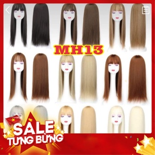 Tóc Giả Mái Che Hói- Dùng Cho Người Tóc Hỏi Đỉnh, Tóc Thưa, Ít 50cm 🔸Bichngocvic' s Shop