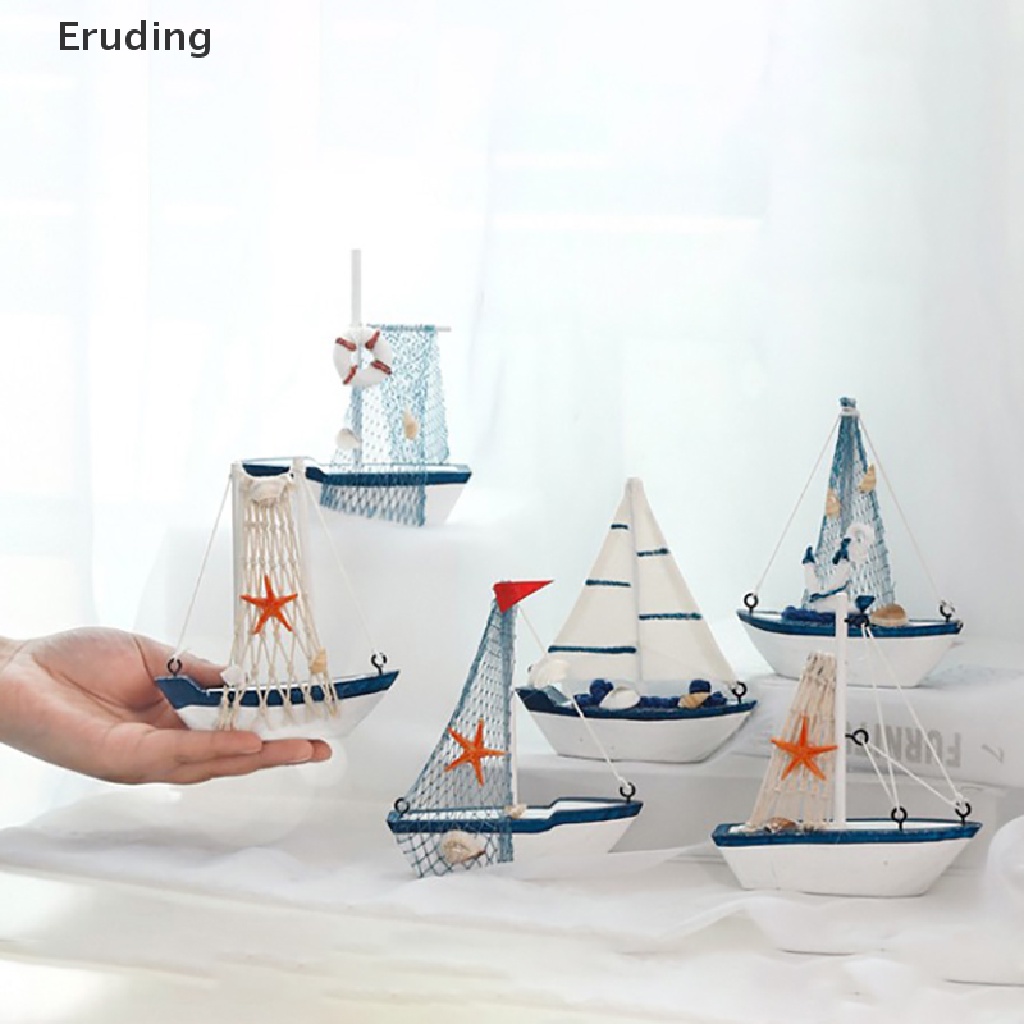 Mô Hình Thuyền Gỗ Trang Trí Nhà Cửa Độc Đáo