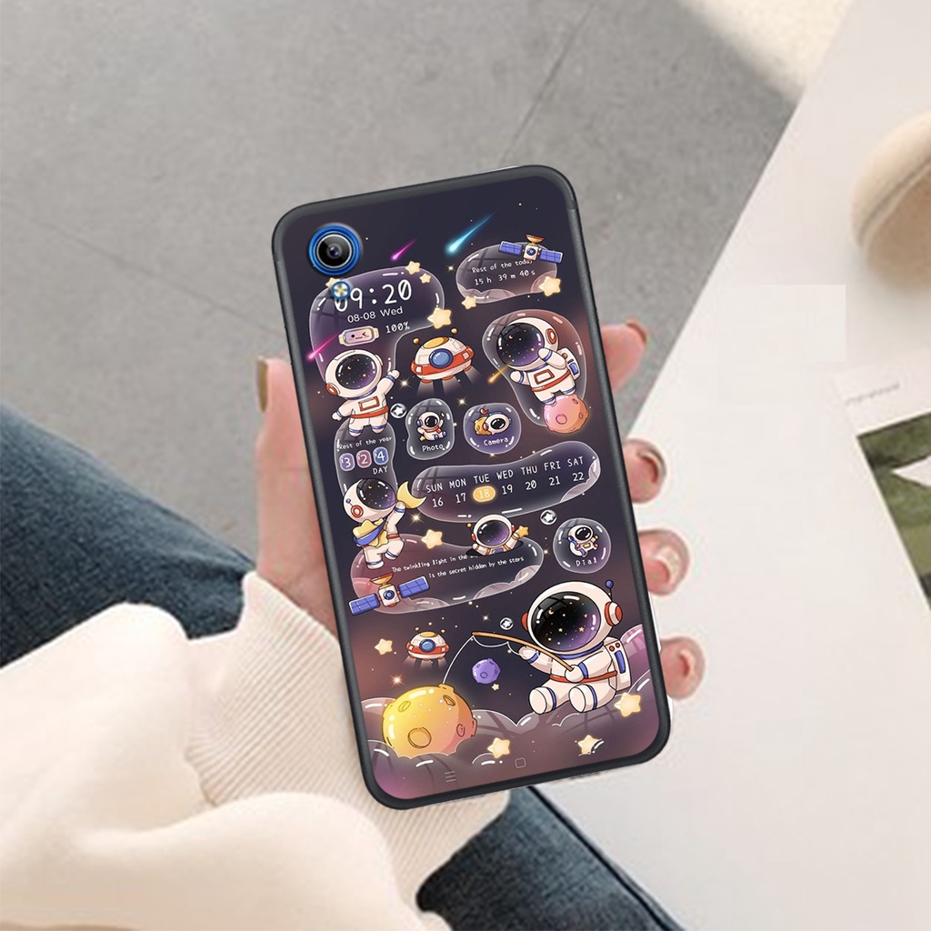 Ốp Lưng VIVO Y30 - Y50 - Y51 - Y91C  - Y93, In Hình " Phi Hành Gia" Bắt Mắt, Đẹp.