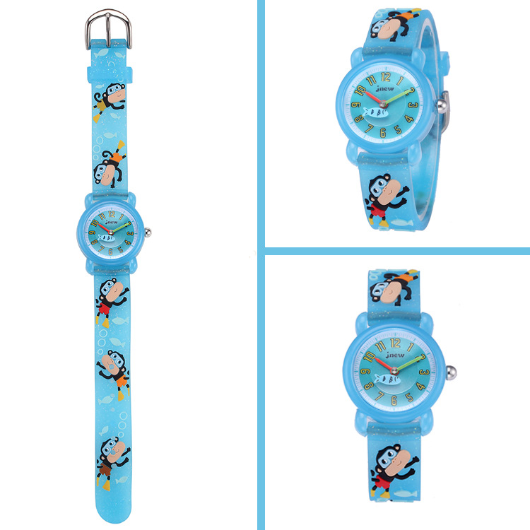 Đồng Hồ Đeo Tay 3d Chống Nước Hình Khỉ Dễ Thương Cho Bé | BigBuy360 - bigbuy360.vn