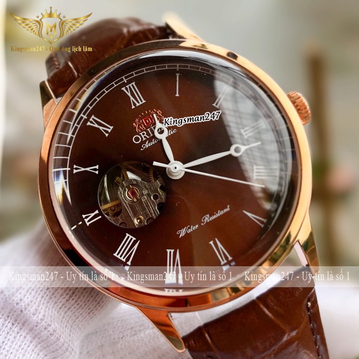 Đồng hồ cơ nam chính hãng OR M662 dây da cao cấp, cơ automatic lộ máy, thời trang sang trọng, lịch lãm | BigBuy360 - bigbuy360.vn