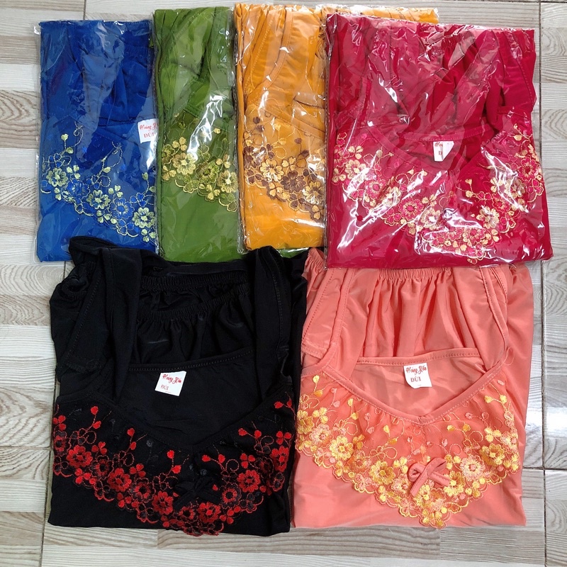 Bộ đùi thun lạnh dây bản phối ren