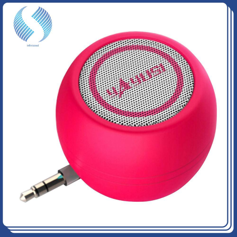 A5 Mini Speaker 3.5mm Jack AUX Stereo Music Audio Player for Phone Notebook