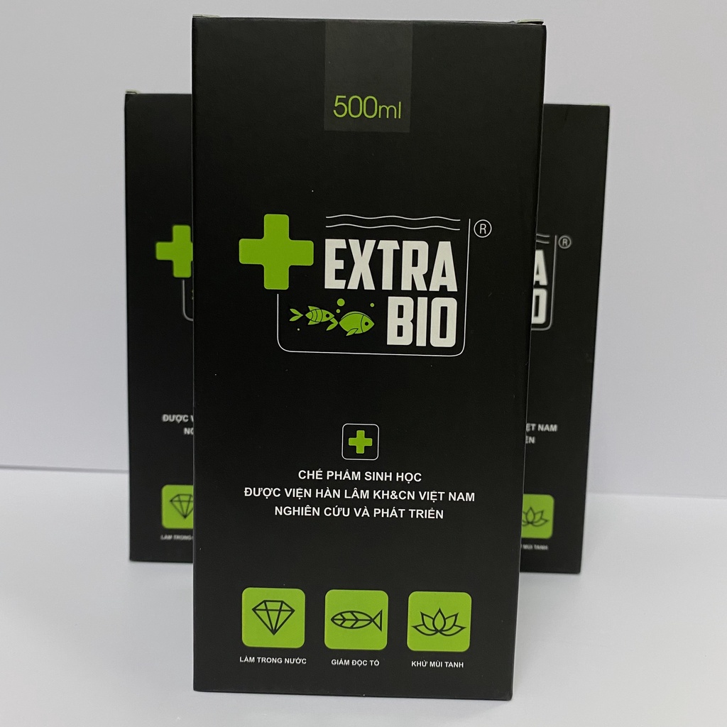 Vi Sinh Extra Bio Làm Trong Nước, Khử Mùi , Khử Clo Size Lớn 500ml-1000ml