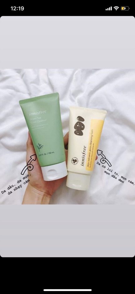 Sữa rửa mặt INNISFREE