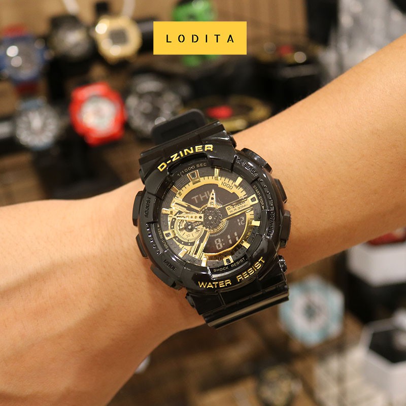 [NEW] Đồng Hồ Nam Thể Thao D-Ziner Chính Hãng Cao Cấp DZ 3398 Full Box | BigBuy360 - bigbuy360.vn