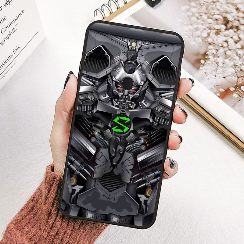 Ốp Điện Thoại Mềm Chống Rơi Hình Cá Mập Thế Hệ Thứ Hai Cho millet black shark helo