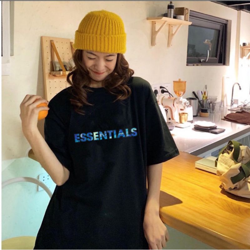 Áo thun ❤Có size tay lỡ unisex Essentials