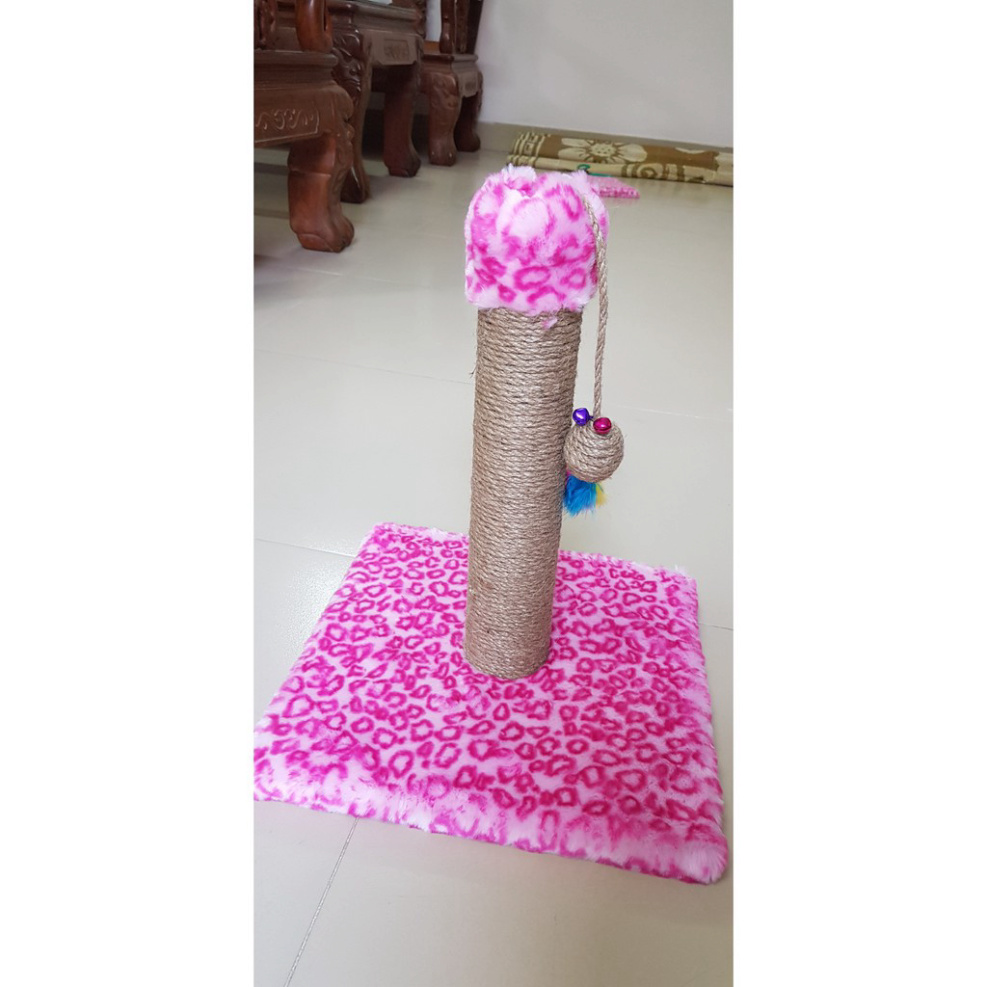 Trụ mèo cào, cột cho mèo mài móng, đồ chơi mèo Cattree