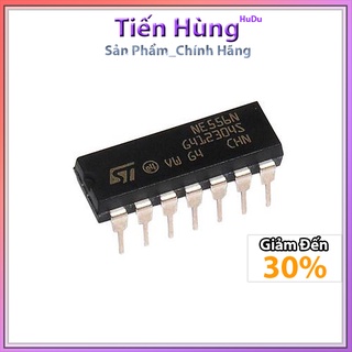 Ne556 556 ne556n dip-14 ic tạo xung 2 cổng output kde5977 ic dao động phát xung mới chính hãng