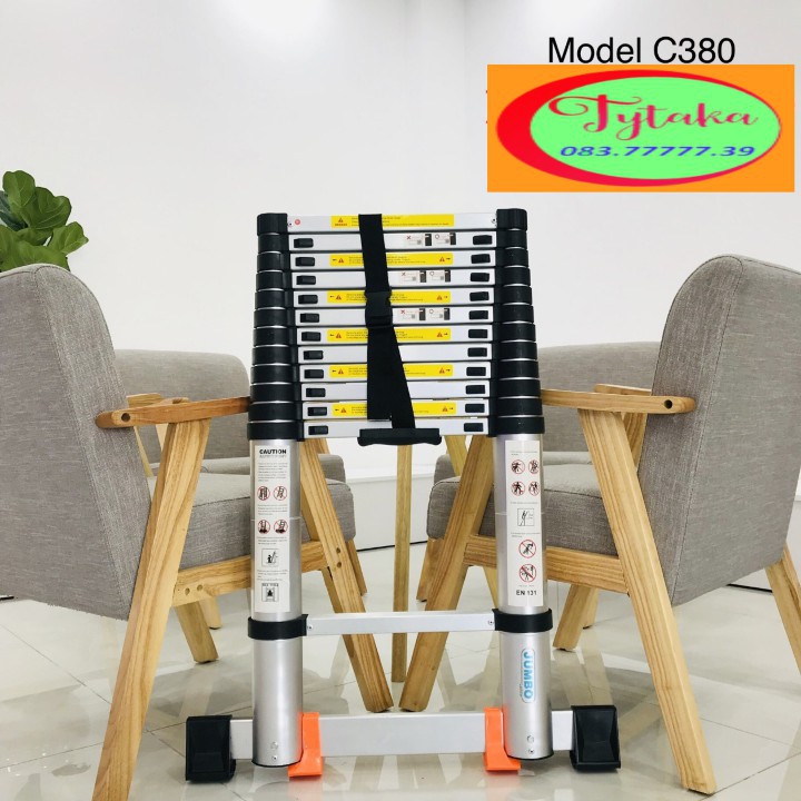 THANG NHÔM RÚT XẾP JUMBO C380, C440, C520 NEW 2020