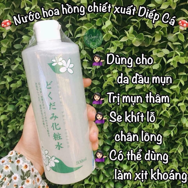 NƯỚC HOA HỒNG DIẾP CÁ