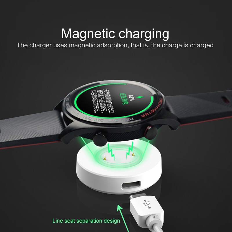 Đế Sạc Đồng Hồ Thông Minh Huawei Watch GT 2 2e Honor Magic 2 Thiết Kế Từ Tính Có Cáp Sạc USB Tiện Dụng