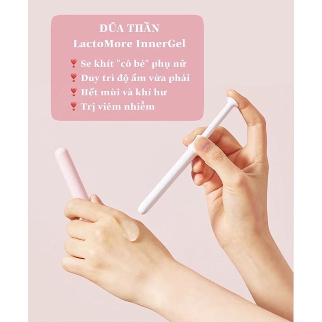 Gel phụ khoa Lactomore INNER - Đũa thần bậc nhất tại thị trường Hàn