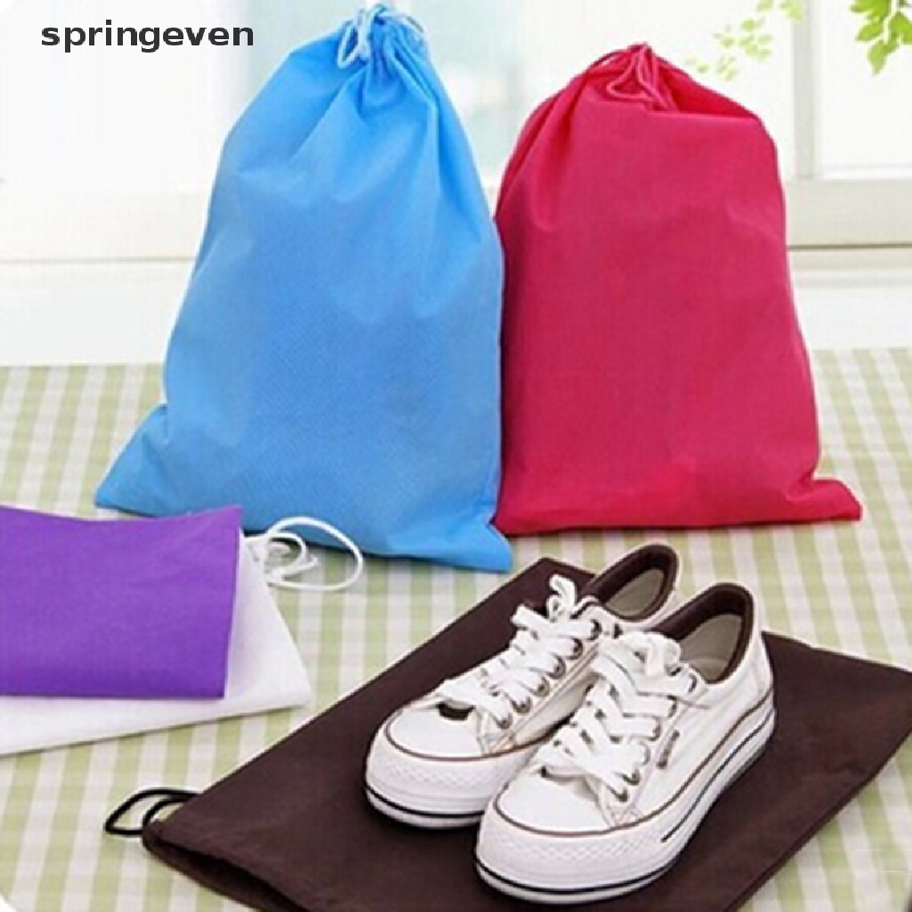 Túi rút đựng giày đa năng chống bụi bằng vải không dệt 6 màu sắc tùy chọn