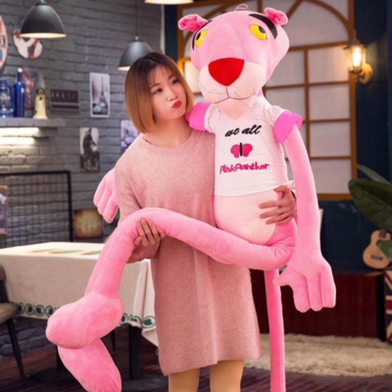 Gấu bông Báo Hồng size 1M6, hàng loại 1 mềm mịn an toàn cho Bé.
