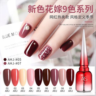 Sơn gel AS mã AHJ chai đỏ nhọn 15ml chính hãng