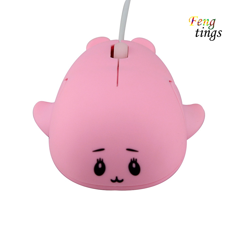 Chuột Quang Gaming Có Dây 1200dpi Hình Cá Voi Dễ Thương