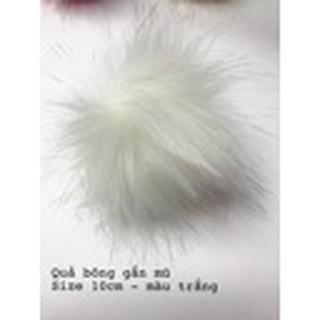 quả bông gắn mũ