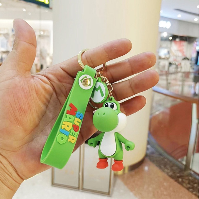 Móc Khóa Cao Cấp Hình Mario Cute phụ kiện Túi Xách dễ thương -Minkey