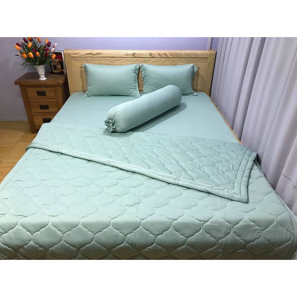 Bộ chăn ga giường bộ màu trơn cao cấp rẻ bền | BigBuy360 - bigbuy360.vn