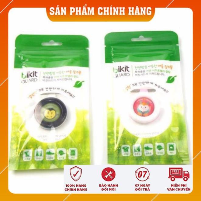 Kẹp đuổi muỗi bikit guard Hàn Quốc cho bé - Tinh dầu tự nhiên chống muỗi, côn trùng